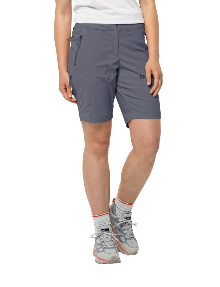 Jack Wolfskin Damen Shorts Glastal Shorts W 34 Dolphin, 34 Dolphin
