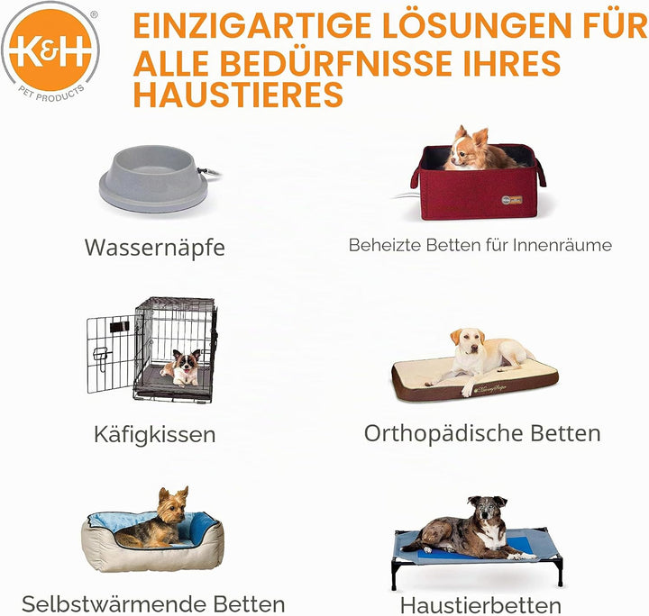 K&amp;H Pet Products Original Ersatzbezug für Haustierbett, für alle Jahreszeiten, Grösse M, 63,5 x 81,3
