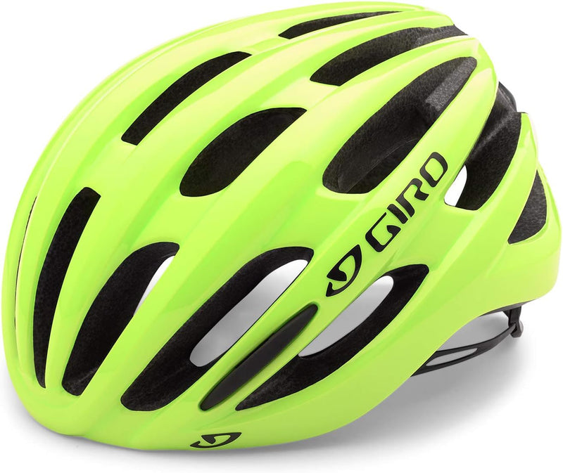 Giro Damen Fahrradhelm Foray 16 L Highlight Yellow, L Highlight Yellow