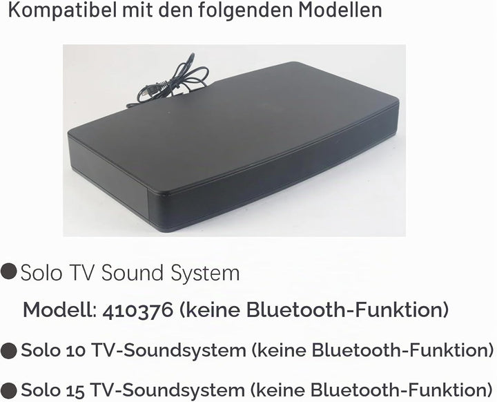 DHCHAPU Fernbedienung für Bose CineMate 10, Cinemate 15 und Solo 10.15 TV-Soundsystem