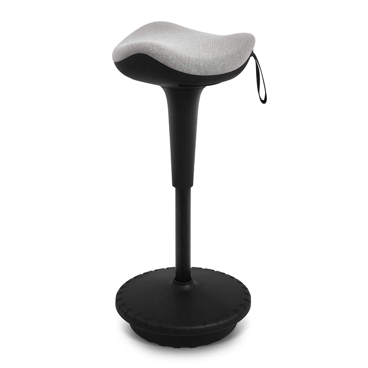 IWMH Ergonomischer Arbeitshocker, Hochverstellbare Stehhilfe, Atmungsaktiver Sitz-Steh-Hocker 360° D