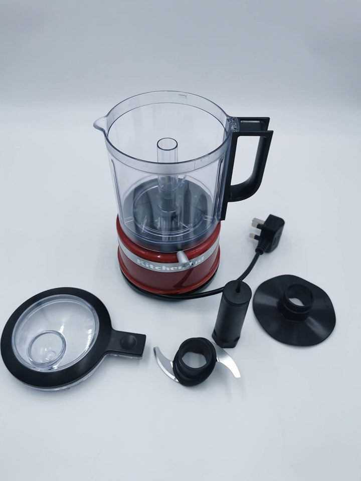 Kitchenaid MIDI 5KFC0516BER Lebensmittelzerkleinerer mit Schlagzubehör, Empire-Rot Empire Rot, Empir