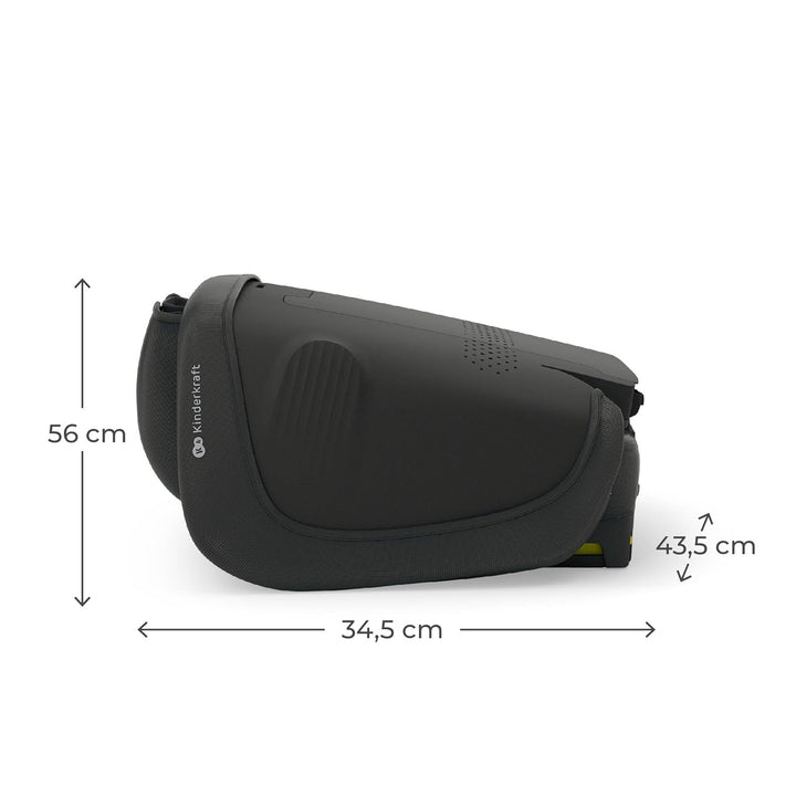 Kinderkraft UNITY 2 i-Size, Faltbarer Autositz 100–150 cm, von ca. 3,5 bis 12 Jahre, verstellbare Ko