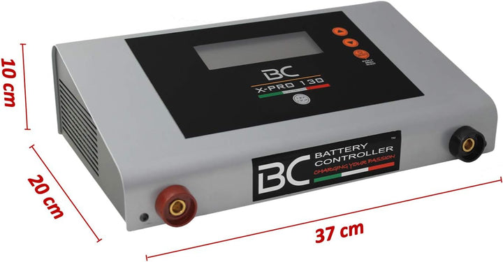 BC Battery Controller X-PRO 130-12V Werkstatt-Ladegerät und professioneller Stabilisator mit automat