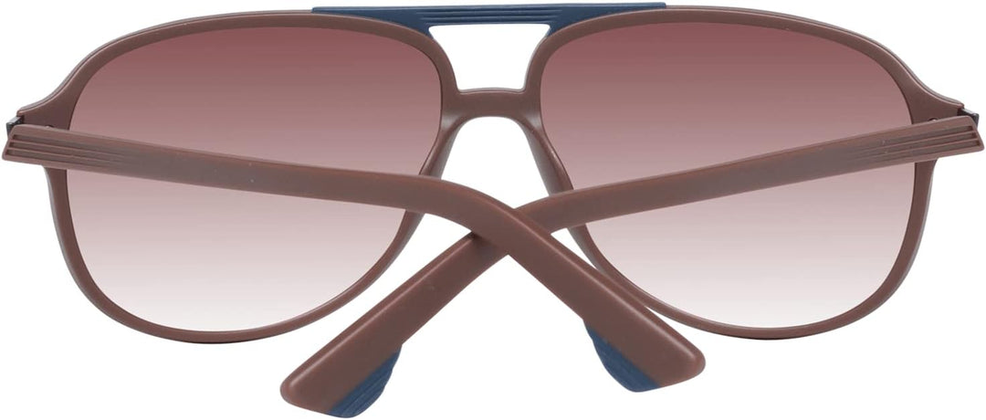 Police Unisex 6005AZ Sunglasses, Brown, One Size