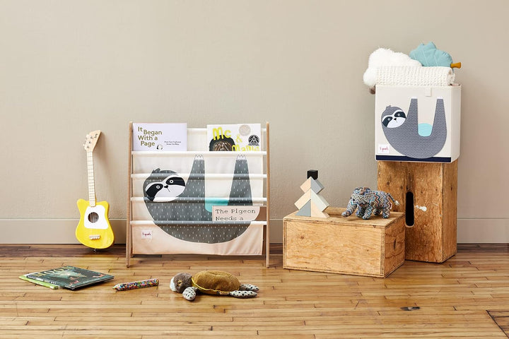 3 Sprouts, Aufbewahrungsbox Kinder mit Deckel, Spielzeugbox für Kallax Regale, Box zur Spielzeugaufb