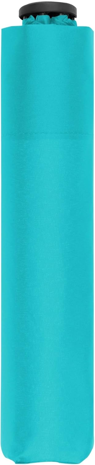 doppler Taschenschirm Zero,99 – Gewicht von nur 99 Gramm – Stabil – Windproof – 21 cm Aqua Blue, Aqu