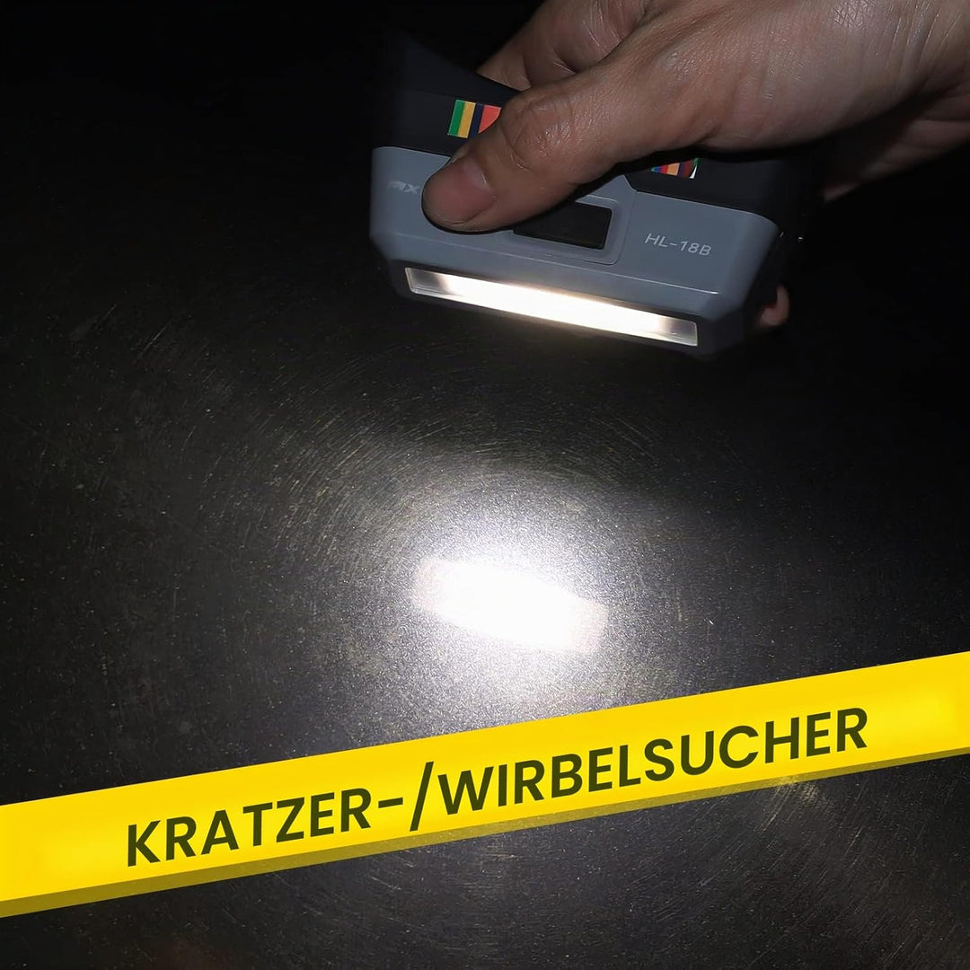 Echtfarben Arbeitsleuchte Stirnlampe Lack Kontrolllampe: MXLEGNT Wiederaufladbar COB Autoaufbereitun