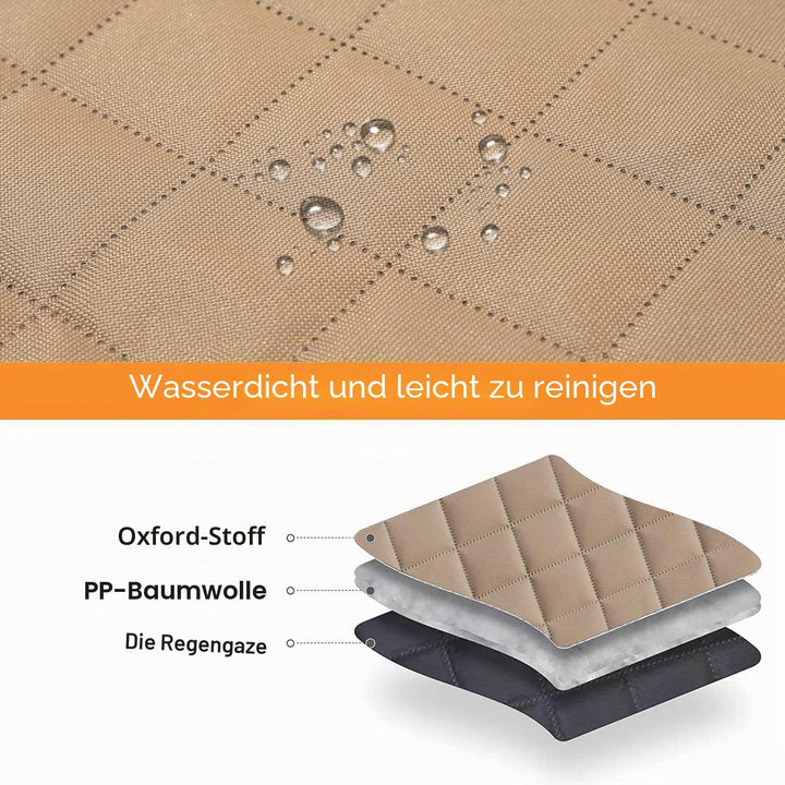 GXT, Rücksitzbezug für Hunde, für Autos, SUVs und LKWs mit Netzfenster, kratzfestes, rutschfestes un
