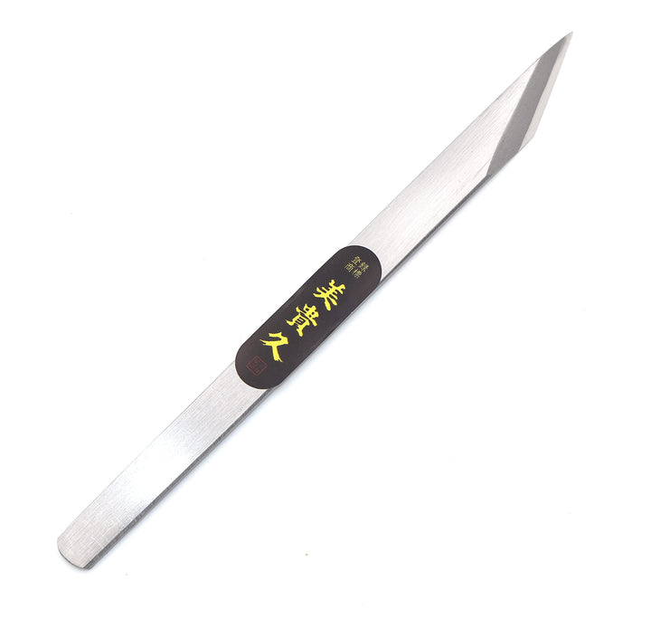 Japanisches Kiridashi Japanaich Messer Anreissmesser gerade Tischlerei Ebenholz handgeschmiedet in J