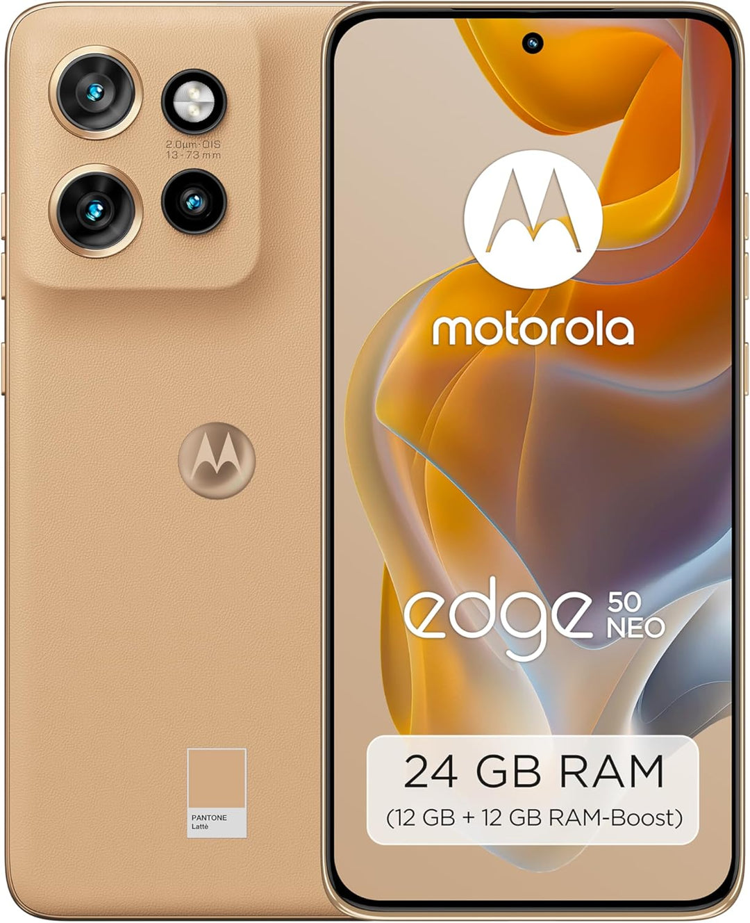 Motorola edge50 neo Smartphone (6,36"-Super-HD-Display, 50-MP-Kamera mit Moto-KI, 12/512 GB, 4310 mA