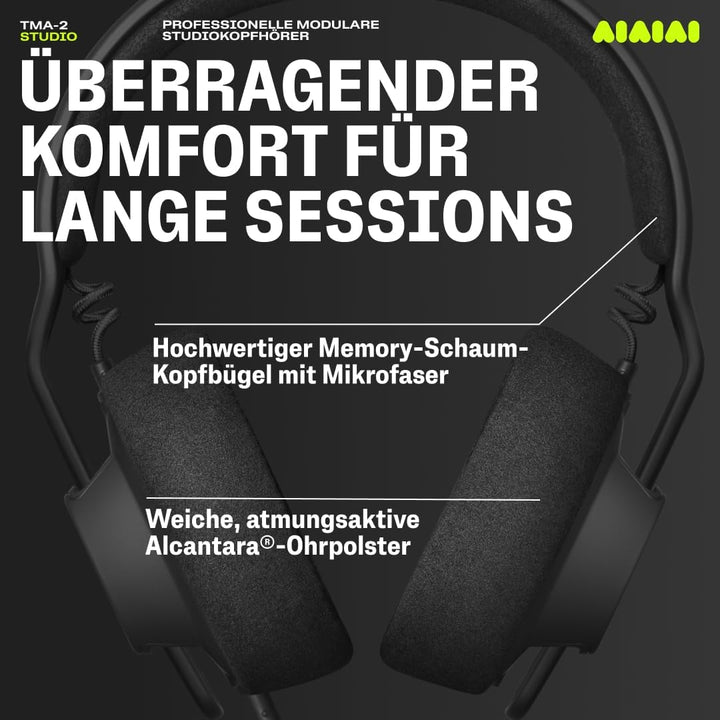 AiAiAi TMA-2 Studio DJ Over Ear Kopfhoerer Over Ear Schwarz