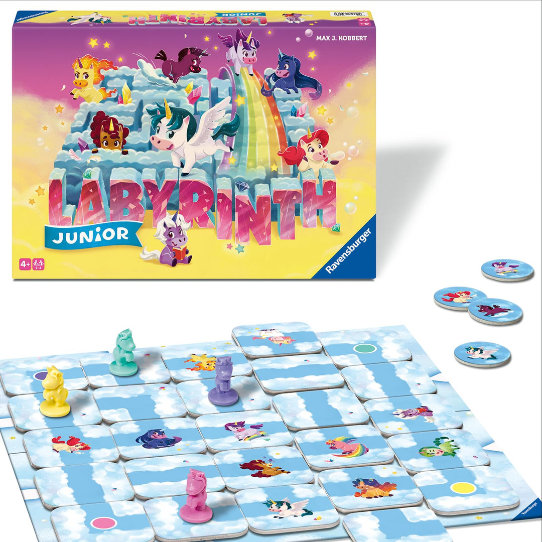 Ravensburger® 23046 - Einhorn Junior Labyrinth - Familienklassiker für die Kleinen, Spiel für Kinder