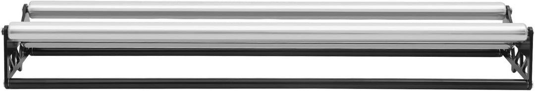 Teerpappenabroller aus Edelstahl,Tapetenabroller mit 3 Rollen,100x22x12.7cm,Abroller,Medien Rollenha