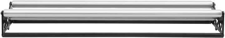 Teerpappenabroller aus Edelstahl,Tapetenabroller mit 3 Rollen,100x22x12.7cm,Abroller,Medien Rollenha