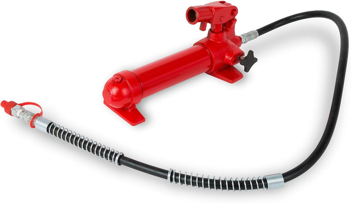EBERTH Karosseriepresse Hydraulisch mit 4T Leistung, umfangreicher Ausbeulsatz inklusive Presse, 7 D