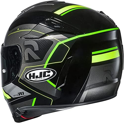 HJC Helmets Herren Nc Helmet, Schwarz/Grau/Neongelb, XS XS Schwarz/Grau/Neongelb, XS Schwarz/Grau/Ne