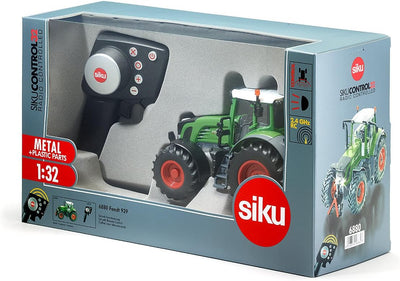 siku 6880, Ferngesteuerter Fendt 939 Traktor, 1:32, Inkl. Fernsteuermodul, Metall/Kunststoff, Grün,