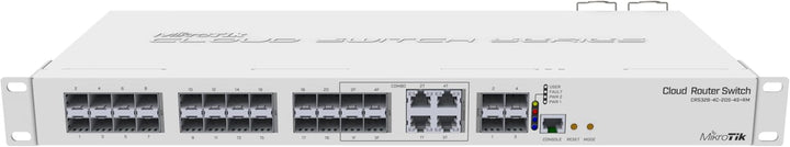 MikroTik CRS328-4C-20S-4S+RM Managed L2/L3 1U Weiss Netzwerk-Switch – Netzwerk-Switches (verwaltet,