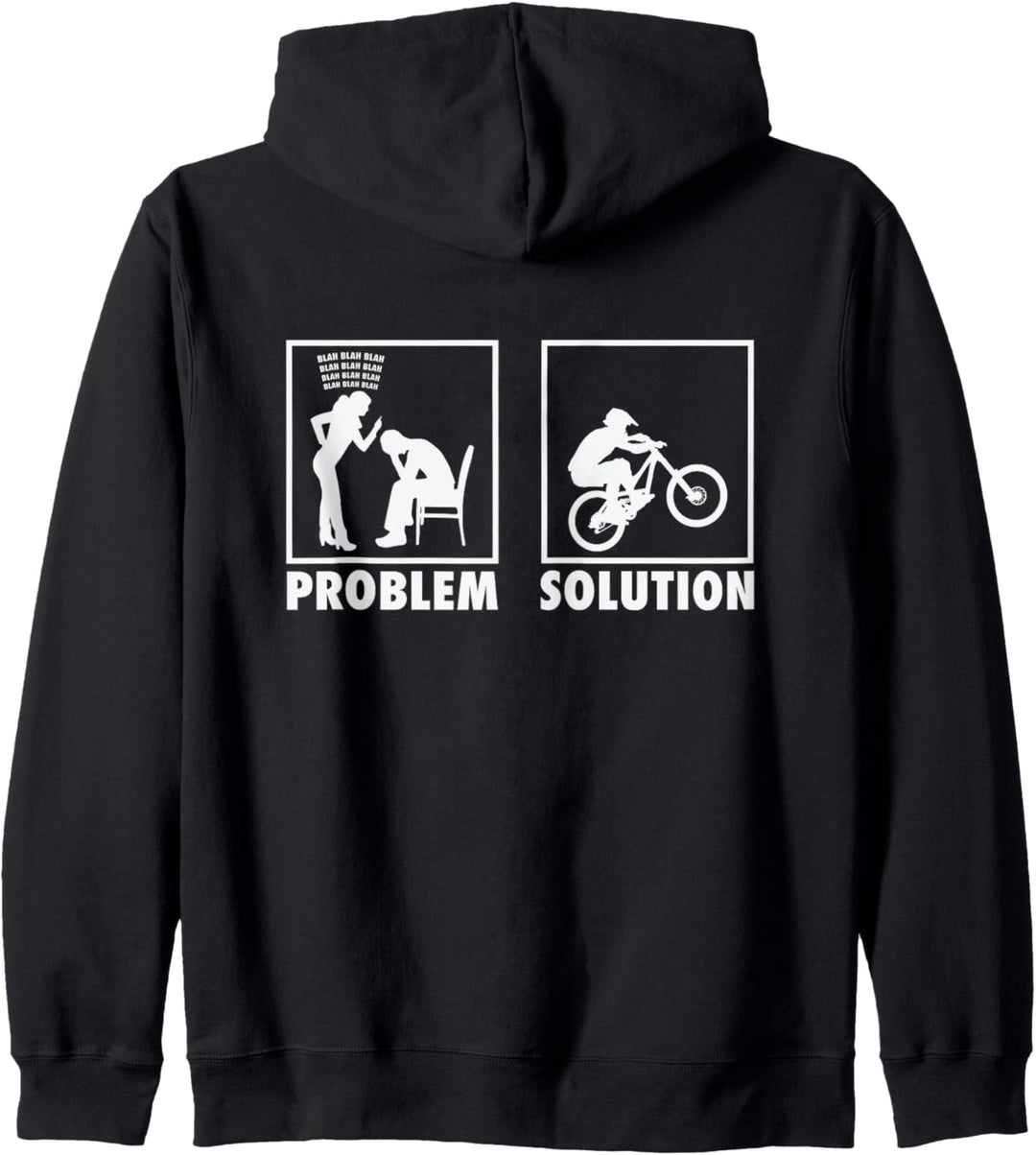 Mountainbike, Radfahren, Fahrradfahren, Mountainbike-Fahrer Kapuzenjacke