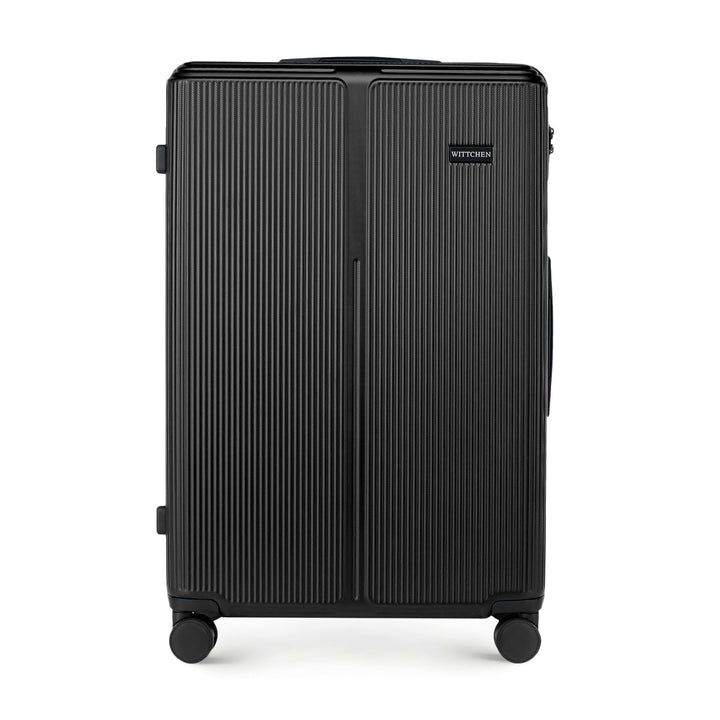 WITTCHEN Stripes Line Grosser Koffer 76,5 x 50 x 29 cm (XL) | Hartschalen-Trolley ABS 96 l, 4 Rollen