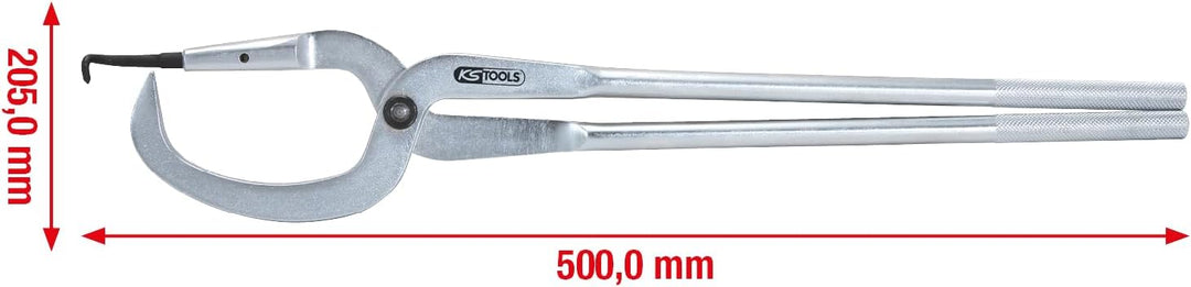 KS Tools 450.0320 NFZ-Bremsfederzange, 500mm
