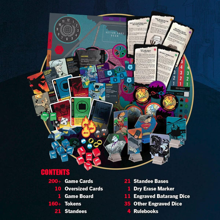 Cryptozoic - Batman: The Dark Knight Returns - The Game (Basic Edition) - Solo Brettspiel-Erlebnis -