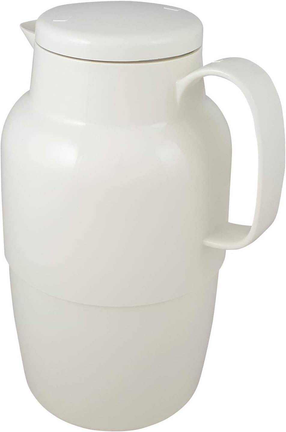 Helios Mondo Kunststoff-Isolierkanne, weiss, 2 Liter 2,0 Liter Weiss, 2,0 Liter Weiss