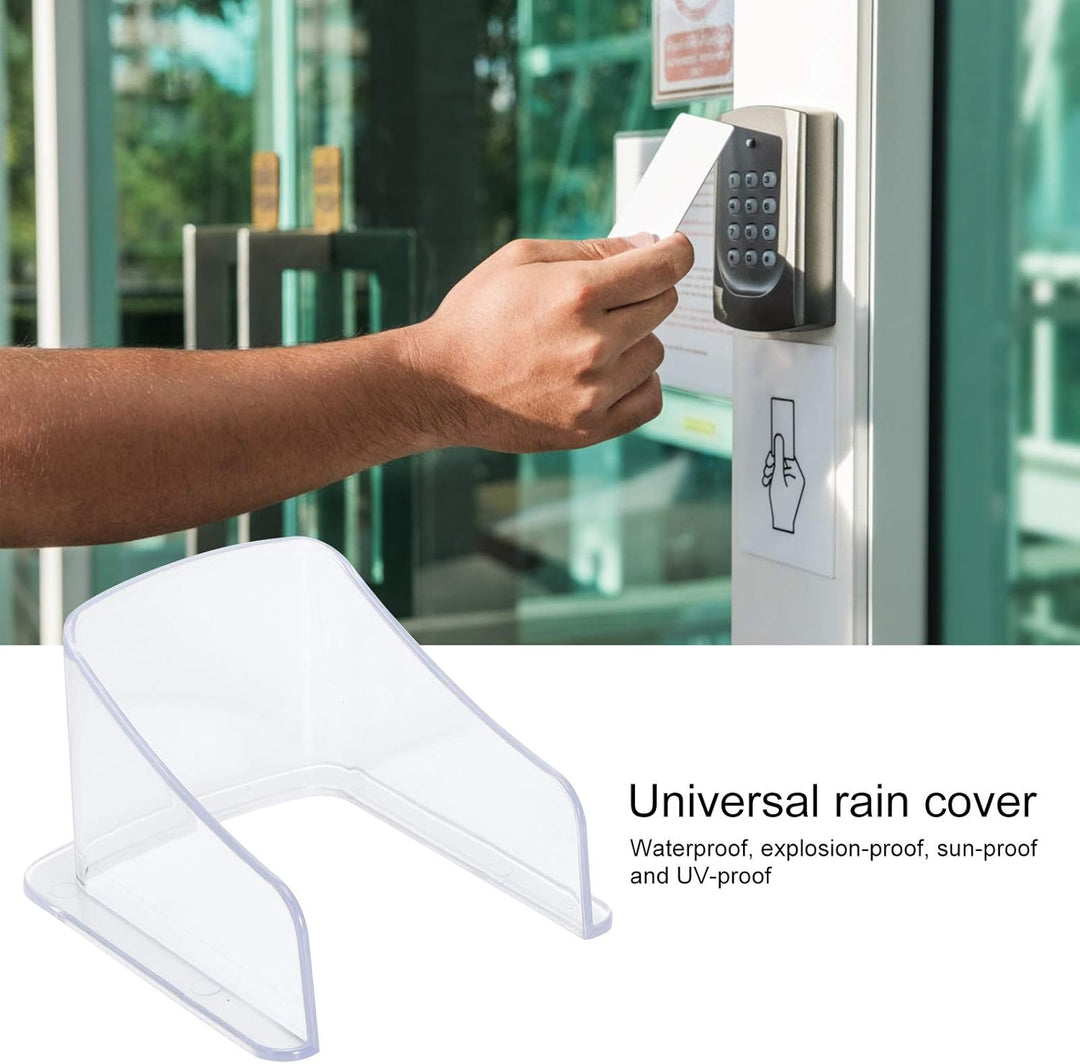 GOTOTOP Regenschutz Türklingel Regenschutz für Türsprechanlagen, Wasserdichter Kunststoff-Schutzgehä