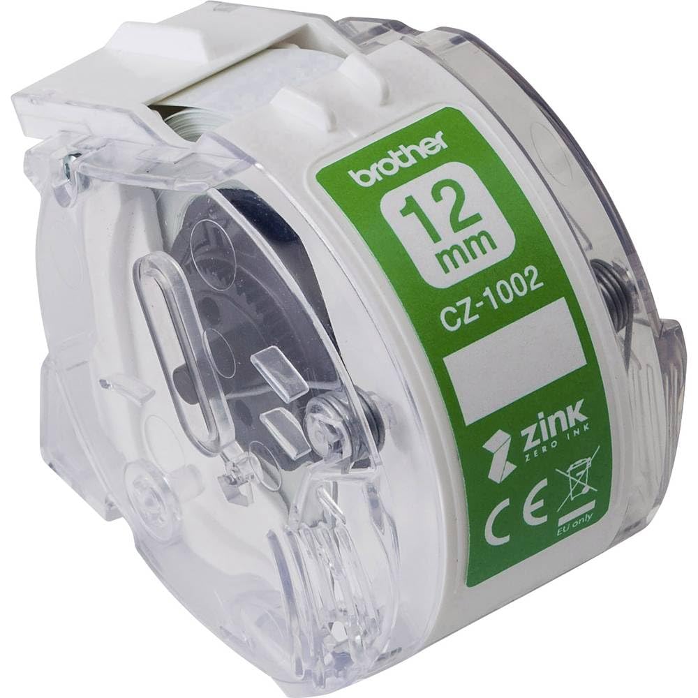 Brother 12mm White Tape - 5m., CZ1002