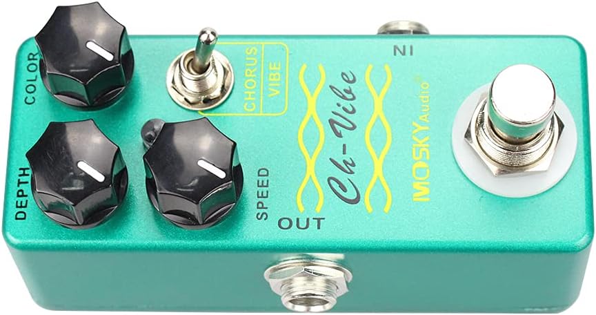 Mosky CH-VIBE - Chorus/Vibrato-Pedal im Vintage-Stil