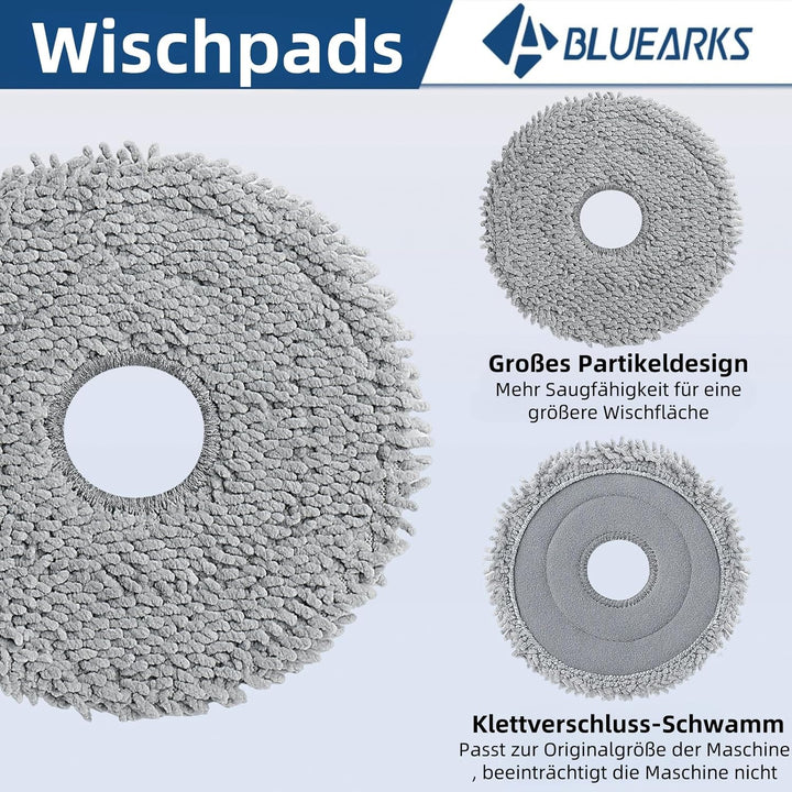 Bluearks Ersatzteile Kompatibel mit Roborock Q Revo/Roborock P10 Staubsaugerroboter Zubehör, 1 Haupt