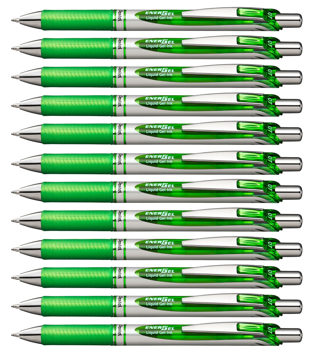 Pentel BL77-KX EnerGel Gel-Tintenroller mit Druckmechanik, 0,7 mm Kugeldurchmesser = 0,35 mm Strichs