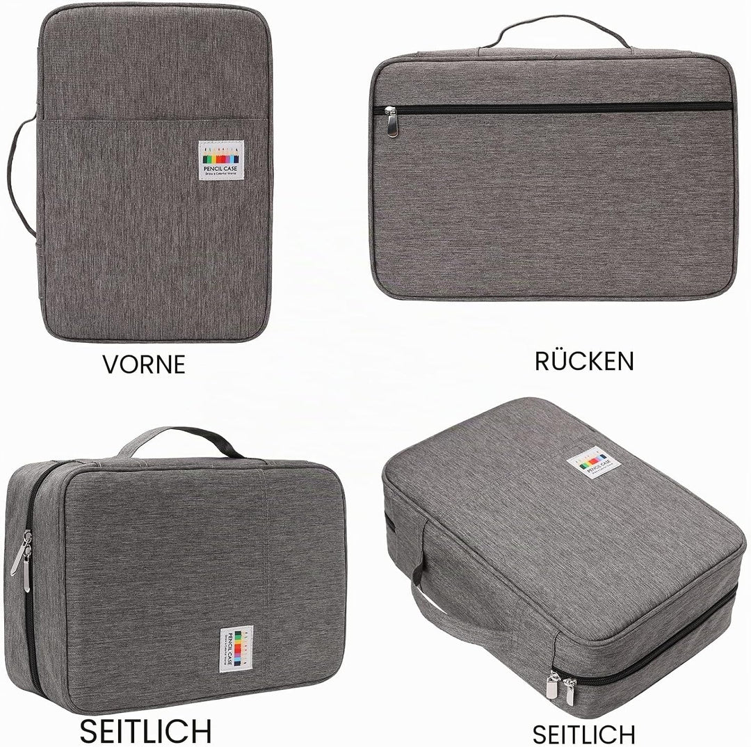 JAKAGO Federmäppchen Grosse Kapazität für 300 Stifte Aufbewahrung Buntstifte,Wasserdicht Pencil Case
