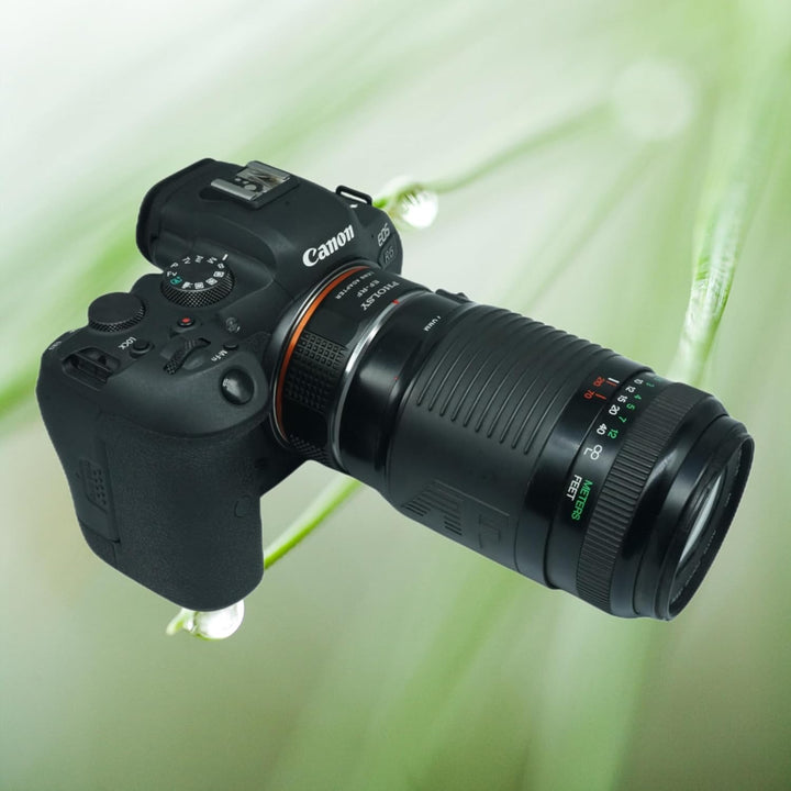 PHOLSY Manueller Objektivadapter: Kompatibel mit Canon EF (EF-S) Objektiv und Canon RF (EOS R-Type)