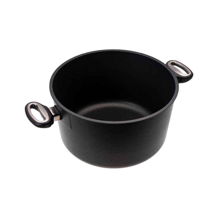 Lotus Gusspfanne - Bratentopf 9,5 l, Ø 28 cm, Bodenmass 22,5 cm, Höhe 16 cm, Deckelmass 28 cm