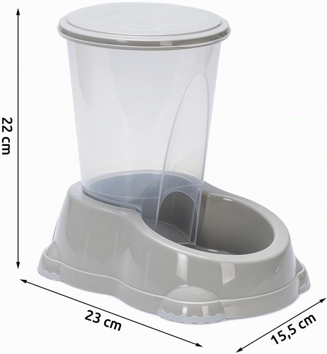 Karlie, Futterspender Storm, Grau 1,5 L