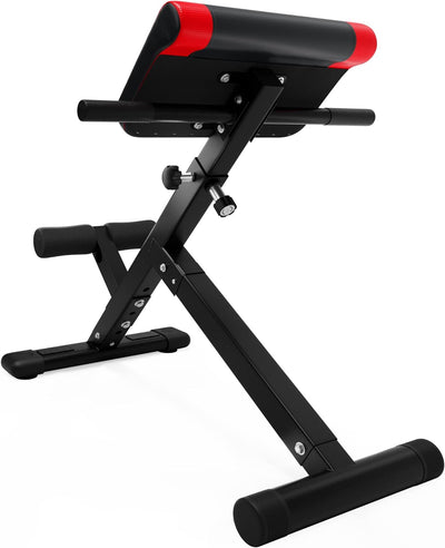 Hop-Sport Rückentrainer Hyperextension 45° Bauchtrainer HS-1016 klappbares Fitnessgerät für