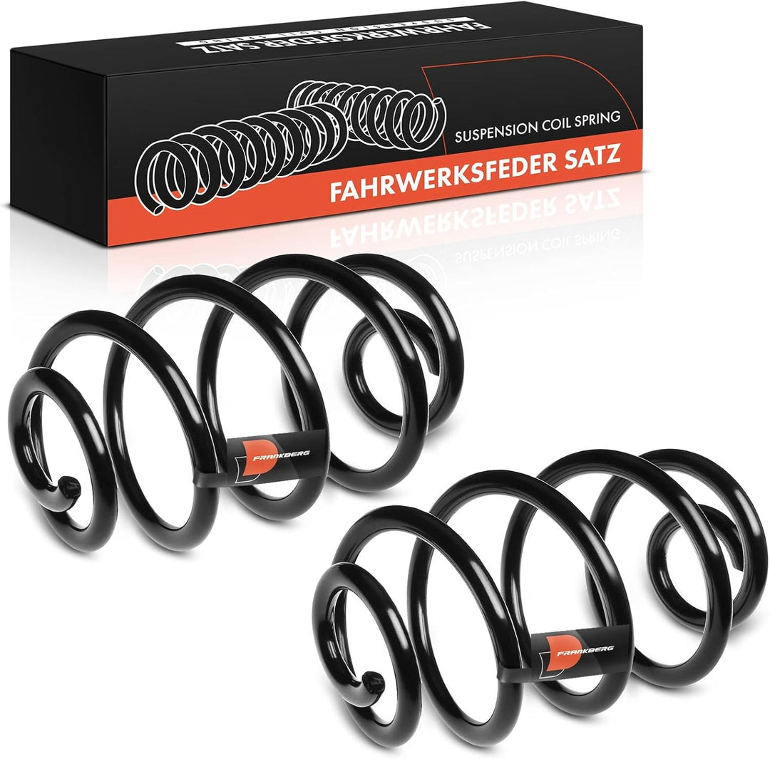 2x Federn Fahrwerksfeder Hinterachse für A6 4B C5 1997-2005 P.a.s.s.a.t 3B2 3B3 1996-2005 P.a.s.s.a.