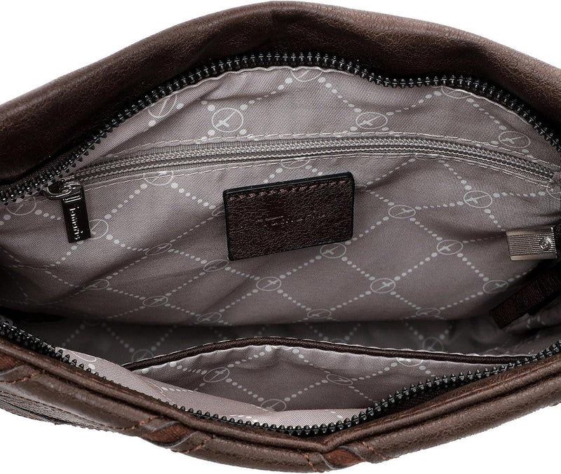 Tamaris Umhängetasche Marike 32682 Damen Handtaschen Uni Einheitsgrösse Brown 200, Einheitsgrösse Br