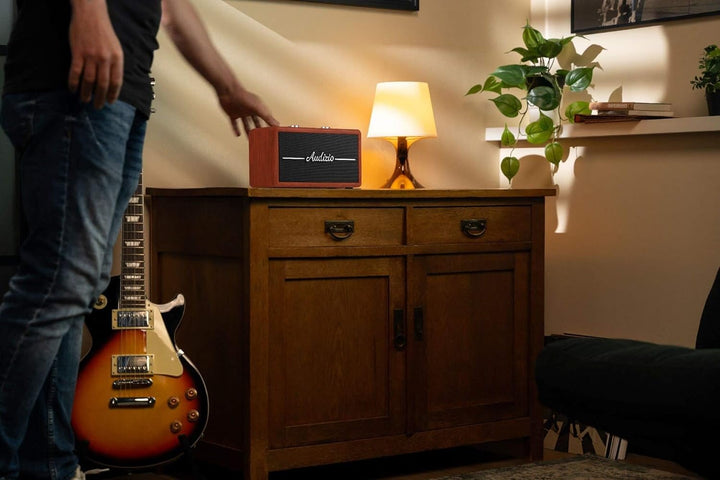 Audizio Tune60 - DAB Radio mit Bluetooth Lautsprecher, Fernbedienung, FM, 40 Watt, Batterie- Netzbet