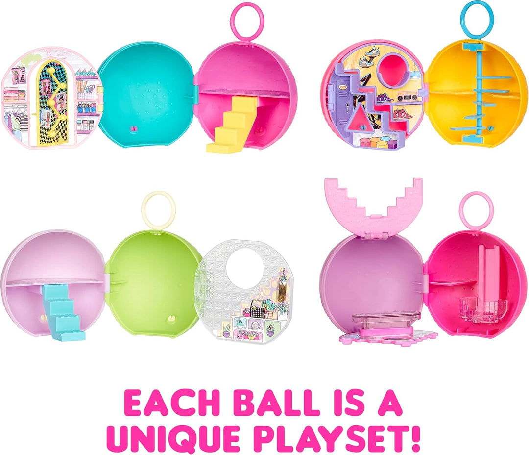 L.O.L. Surprise! Mini Family - ÜBERRASCHUNGSAUSWAHL - Kugel-Spielset mit 3 Mini Tween Sammlerpuppen
