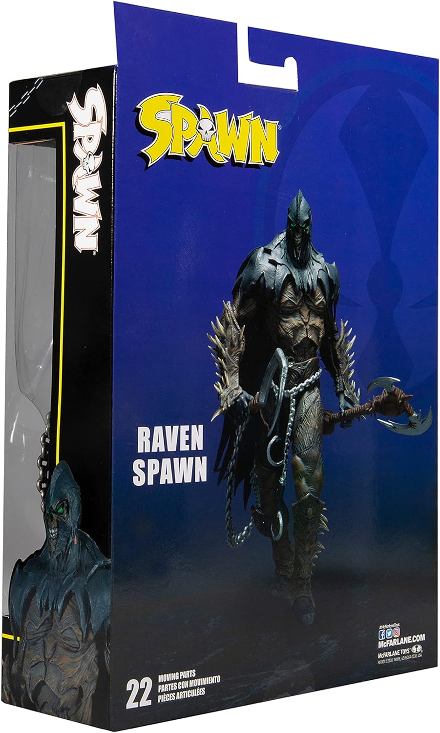 McFarlane Spawn Actionfigur Raven Spawn 18 cm Box, Box