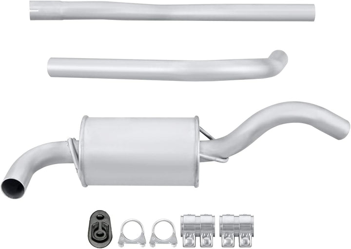 HELLA 8LB 366 020-941 Vorschalldämpfer - Easy2Fit Kit - vorne - dreiteilig - Set mit Anbauteilen