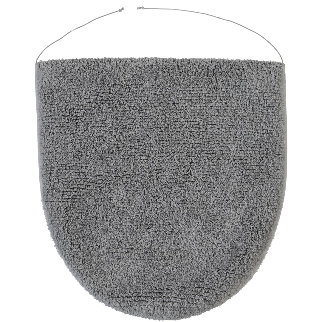 Rhomtuft Badteppiche Prestige Kiesel - 85 Deckelbezug 45x50 cm Kiesel - 85, Deckelbezug 45x50 cm Kie