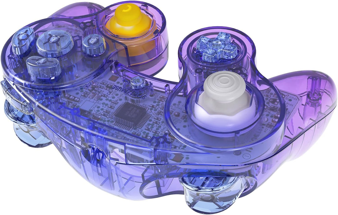 eXtremeRate Grips Case Shell kompatibel mit Nintendo Game Cube Controller, DIY-Ersatz Griff Gehäuse/