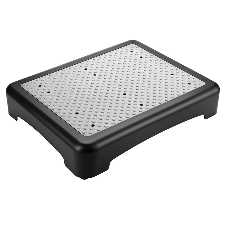 QWORK® Trittstufe 50 x 40 x 9,5 cm – rutschfeste Steighilfe für Bad, Haustür &amp; Auto – Mobile Einstie