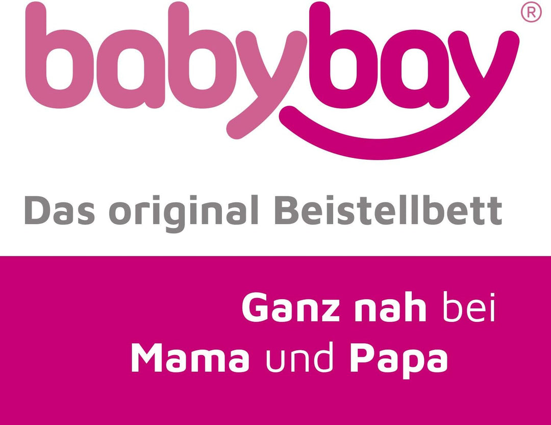 babybay Kuschelnest, perlgrau Sterne weiss, Perlgrau Sterne Weiss