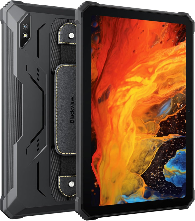 Blackview - Active 8 Pro - Wasserdichtes, stossfestes Tablet - Android 13-256 GB ROM / 8 GB RAM - 22