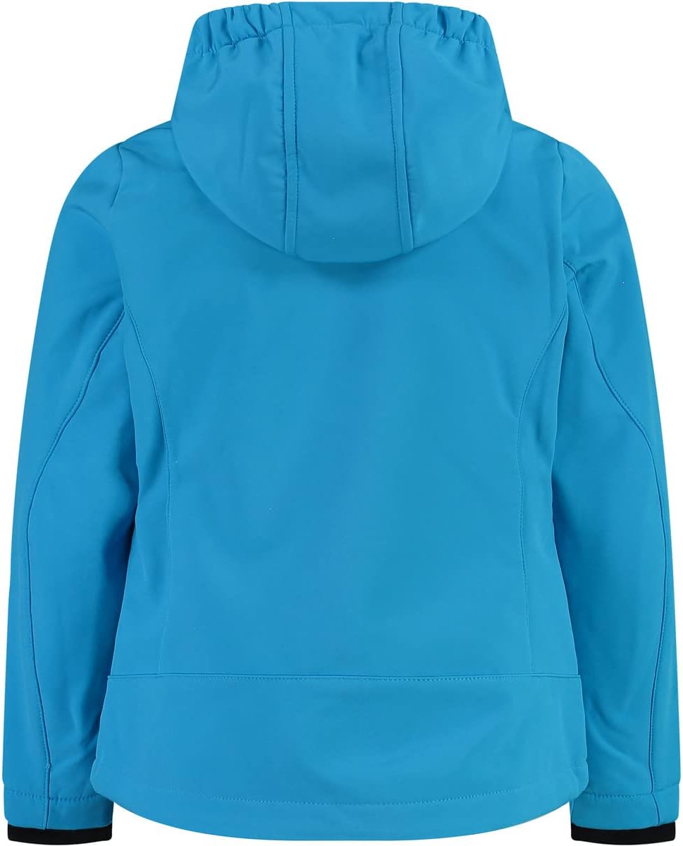 CMP Mädchen Softshelljacke für Kinder KID G JACKET FIX HOOD 140 Türkis, 140 Türkis